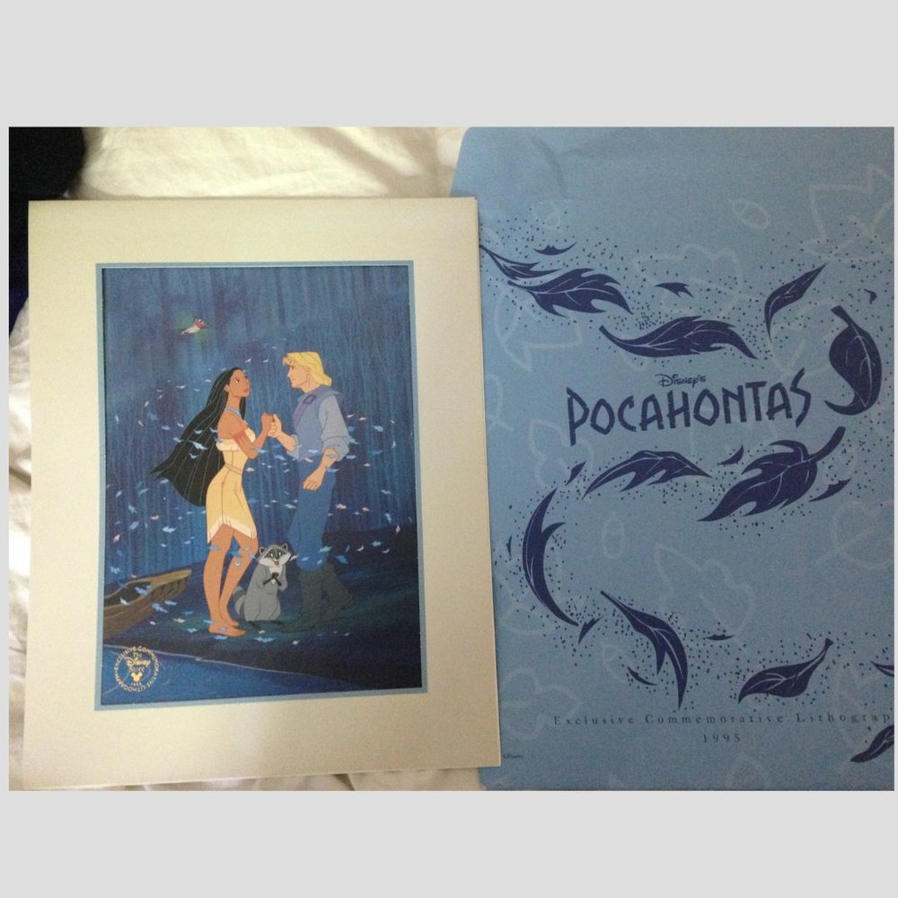 Disney Pocahontas Lithograph